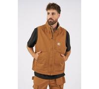 Carhartt Loose-Fit Washed-Duck Sherpa-Lined Mock-Neck Vest - Westen - Größe M