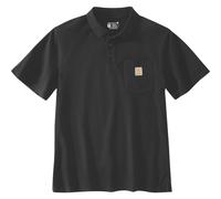Carhartt - Midweight S/S Pocket Polo - Polo-Shirt, Gr. XS, schwarz (Black)