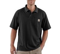 Carhartt Midweight S/S Pocket Polo T-Shirt L schwarz