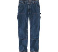 Carhartt Double-Front Logger Hose, blau, Größe 33 für Männer