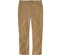 Carhartt Loose Straight Rigby Dungaree Hose, beige, Größe 30/34
