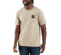 CARHARTT M RlxdFt LW SS C Grpc Tsrt Herren | A16 OAT MILK | XXL