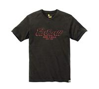 Carhartt Maddock 103563 Herren T-Shirt Born to Build Graphic Short Sleeve - Grau - X-Large Hoch