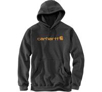 Carhartt Marquette Logo Hoodie, grau/gold, Größe M