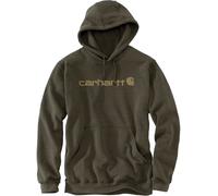 Carhartt Marquette Logo Hoodie, grün, Größe S für Männer