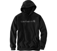 Carhartt - Signature Logo Sweatshirt - Hoodie, Gr. S, schwarz (Black/Gray)