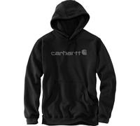 Carhartt Marquette Logo Hoodie, schwarz-grau, Größe XS für Männer