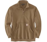 Carhartt Marquette Quarter-Zip Sweatshirt, braun, Größe S