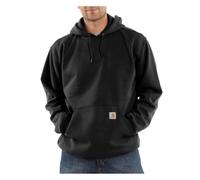Carhartt Men's Big & Tall Midweight Sweatshirt Hooded Pullover Original Fit,Black,XXXX-Large