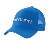 Carhartt Men's Canvas Mesh Back Logo Graphic Cap Baseballkappe, Blue Glow, OS