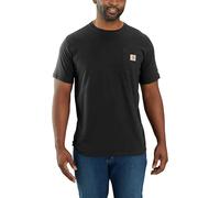 Carhartt Men's Carhartt Force Relaxed Fit Midweight Short-Sleeve Pocket T-Shirt Black M