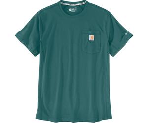 Carhartt Men's Carhartt Force Relaxed Fit Midweight Short-Sleeve Pocket T-Shirt Transformative Teal 2XL
