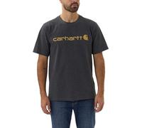 Carhartt Men's Core Logo T-Shirt Short Sleeve Carbon Heather XL
