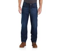 Carhartt Men's Force Relaxed Fit Low Rise 5-Pocket Jean, Everest, 42 x 34