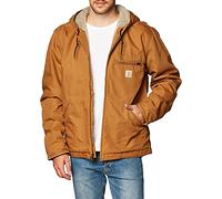 Carhartt - Washed Duck Sherpa Lined Jacket - Freizeitjacke, Gr. XXL, orange (CarharttBrown)