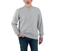 Carhartt Men's Midweight Crewneck Sweatshirt Heather Grey L
