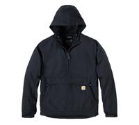 Carhartt Men's Rain Defender Loose Fit Lightweight Packable Anorak Black XL
