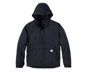 Carhartt Men's Rain Defender Loose Fit Lightweight Packable Anorak Black XL