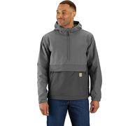 Carhartt Men's Rain Defender Loose Fit Lightweight Packable Anorak Steel/gravel XL