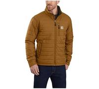 Carhartt Men's Rain Defender® Relaxed Fit Lightweight Insulated Jacket, CARHARTT® BROWN, L