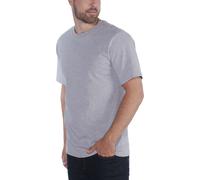 Carhartt Men's Relaxed Fit Heavyweight Short Sleeve T-Shirt Heather Grey L