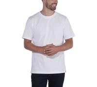 Carhartt Men's Relaxed Fit Heavyweight Short Sleeve T-Shirt White XS