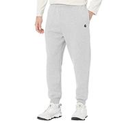Carhartt Men's Relaxed Fit Midweight Tapered Sweatpant, Heather Grey, Small