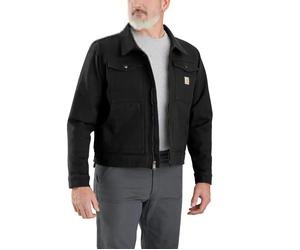 Carhartt Men's Rugged Flex Duck Relaxed Fit Jacket Black M