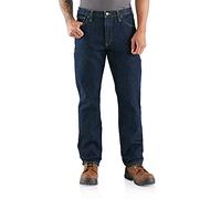 Carhartt Men's Rugged Flex Relaxed Fit Heavyweight 5-Pocket Jean, Freight, 36 x 36