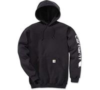 Carhartt Men's Signature Sleeve Logo Hooded Sweatshirt Hooded XLG