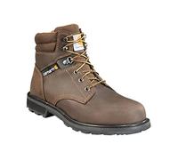 Carhartt Men's Traditional Welt 6" Soft Toe Construction Shoe, Dark Brown Oil Tanned, 8.5