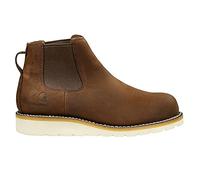 Carhartt Men's Wedge 5" Chelsea Pull-On Soft Toe FW5033-M Boot, DARK BISON OIL TANNED, 12