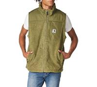 Carhartt Men's Yukon Wind Fighter Fleece Vest, Burnt Olive, X-Large