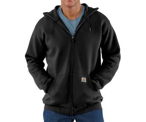 Carhartt Men's Zip Hooded Sweatshirt Black L