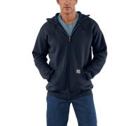 Carhartt Men's Zip Hooded Sweatshirt New Navy S