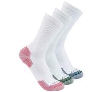 Carhartt Midweight Cotton Blend Crew Damen Socken - 3er Pack, weiss, Größe L