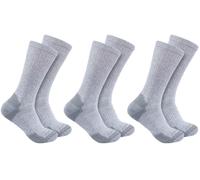 Carhartt COTTON BLEND CREW SOCK 3 PACK SC6203M - Größe MED - Farbe grey