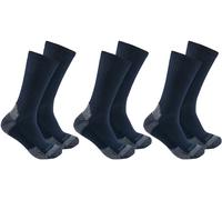 Carhartt COTTON BLEND CREW SOCK 3 PACK SC6203M - Größe LRG - Farbe navy