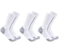 Carhartt Midweight Cotton Blend Crew Sock 3-pack Men White M