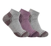 Carhartt Midweight Cotton Blend Low Cut Sock 3 Pair assorted (AST) L