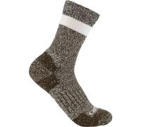 Carhartt MIDWEIGHT CREW SOCK SC7680W - Größe LRG - Farbe carhartt brown