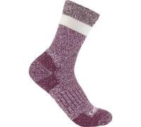 Carhartt Damen Mittelschwere Crew Socken, Rose, Medium