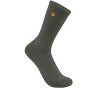 Carhartt 2er Crew Socken Pack Midweight - oliv / L