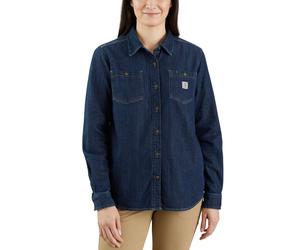 Carhartt MIDWEIGHT DENIM L/S SHIRT 105492 - Größe L - Farbe zion