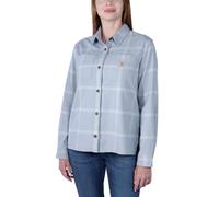 Carhartt Midweight Flannel L/S Plaid Shirt 105989 - Größe XS - Farbe neptune