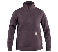 Carhartt MIDWEIGHT HALF ZIP SWEATSHIRT 105657 - Größe L - Farbe blackberry heather