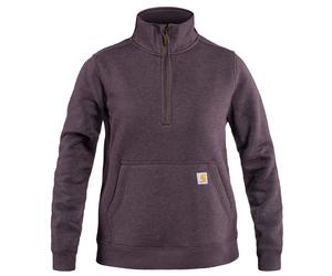 Carhartt - Midweight Half Zip - Damen Sweatshirt - Blackberry Heather S