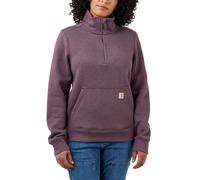 Carhartt Midweight Half Zip Damen Sweatshirt, lila, Größe S