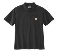 Carhartt - Midweight S/S Pocket Polo - Polo-Shirt, Gr. L, schwarz (Black)