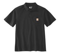 Carhartt - Midweight S/S Pocket Polo - Polo-Shirt, Gr. XS, schwarz (Black)